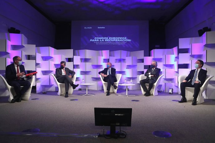 Encuentro digital Fondos Europeos para la recuperacion: la gran oportunidad para la transformacion de la economia y la empresa española, organizado por El Pais.Jaime Villanueva.