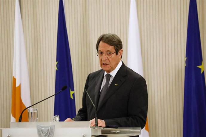 Archivo - El presidente de Chipre, Nicos Anastasiades.