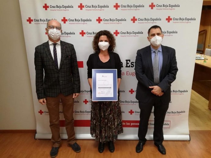 Certificación de la ACSA al hospital Victoria Eugenia, de Cruz Roja Española