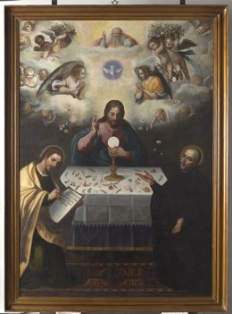 Archivo - Imagen del lienzo que da pie a la muestra