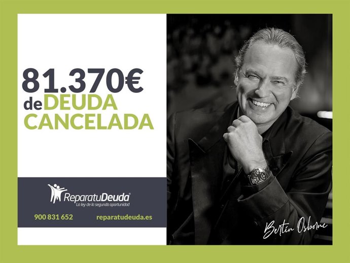 Bertín Osborne, imagen oficial de Repara Tu Deuda