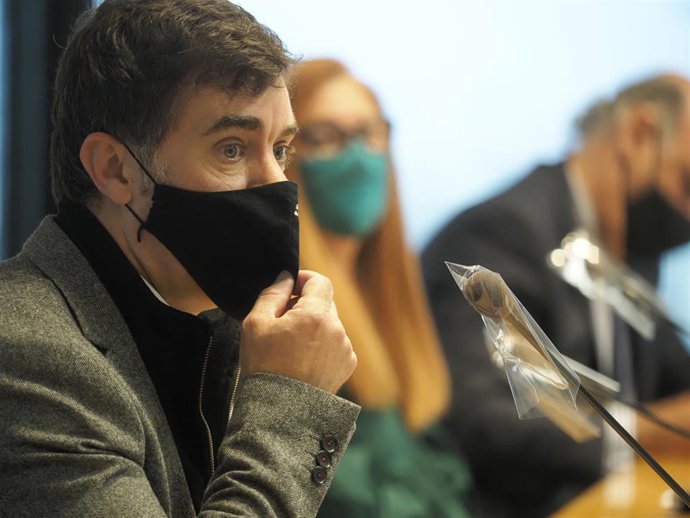 El consejero de Justicia del Gobierno de Navarra, Eduardo Santos.