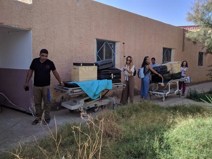 Proyecto de cooperación internacional del año 2020 con ayuda de Diputación.