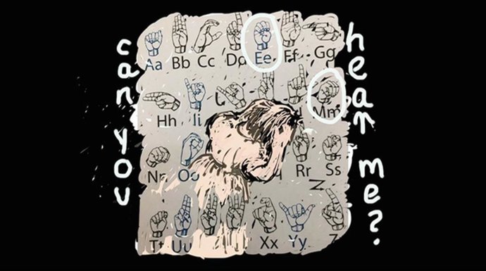 Can Ypu Hear Me?', de Nalini Malani