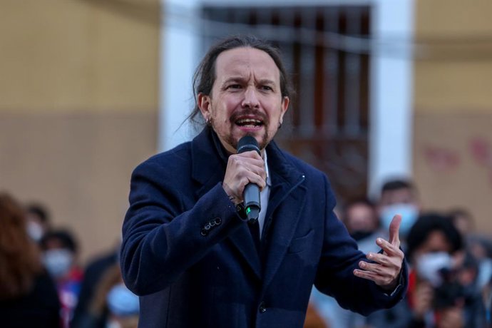 Arxiu - El candidat d'Unides Podem a la presidncia de la Comunitat de Madrid, Pablo Iglesias.