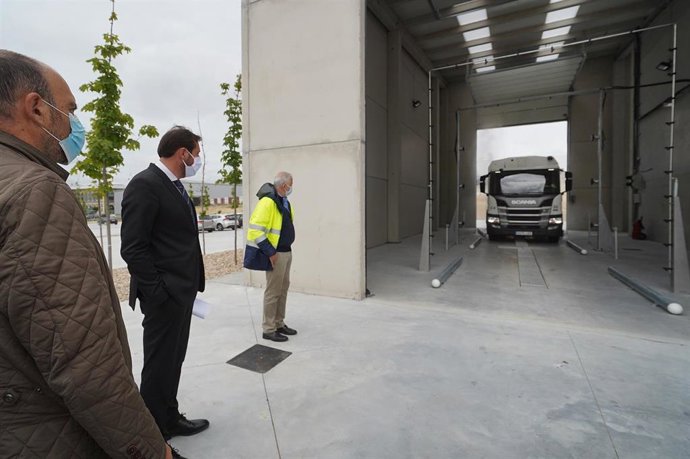 Nuevo lavadero de vehículos del Servicio de Limpieza del Ayuntamiento de Valladolid.