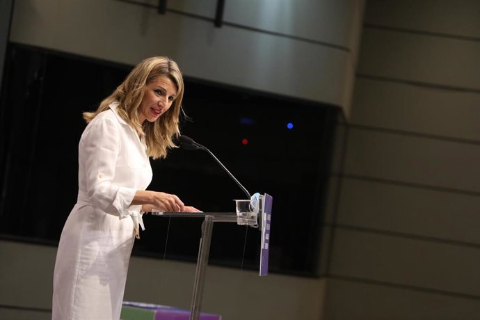 La vicepresidenta tercera del Gobierno y ministra de Trabajo y Economía Social, Yolanda Díaz