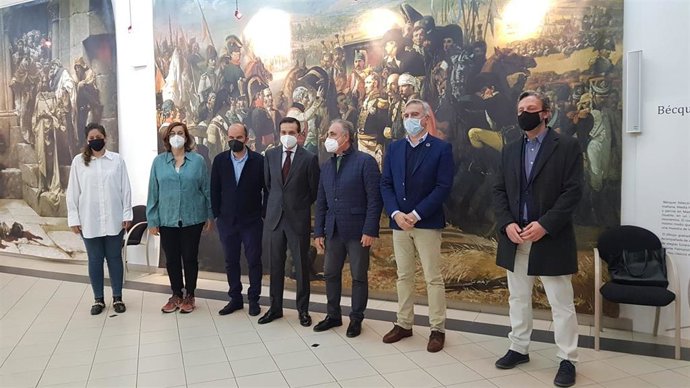 Inauguración de la exposición.