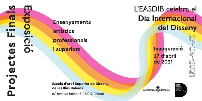 Cartel de la exposición de la Easdib.