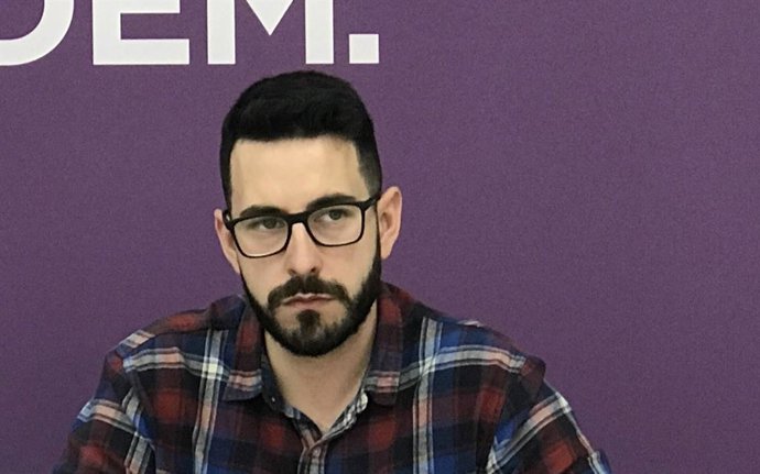 Archivo - El conseller y portavoz adjunto de Unidas Podemos en el Consell de Ibiza, Antonio Saucedo
