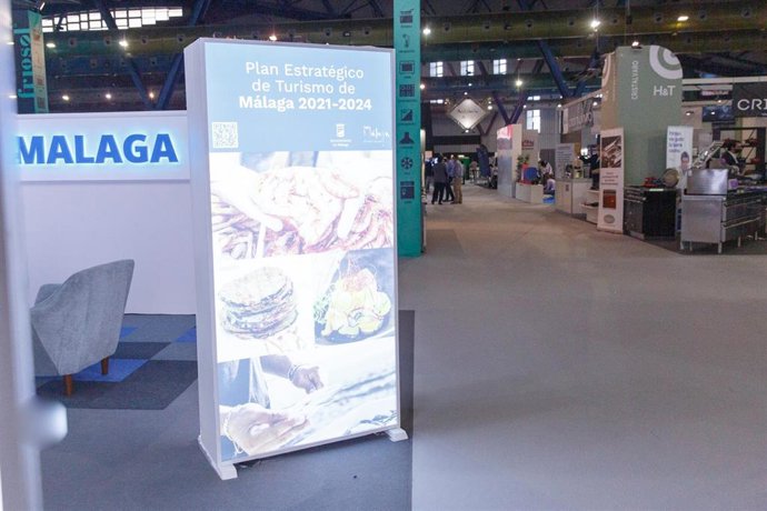 Estand del Área de Turismo de Málaga en H&T