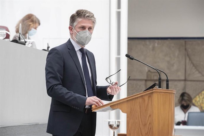 El diputado del PP, Victor Martínez-Carrasco