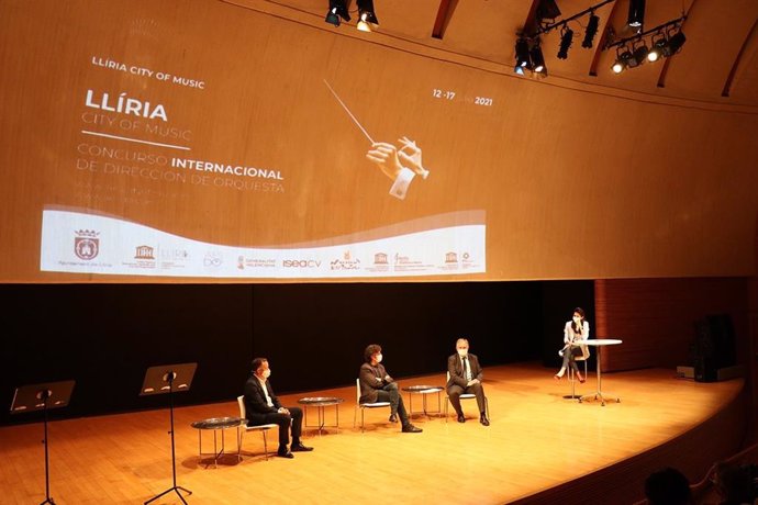Presentación del primer Concurso Internacional de Dirección de Orquesta 'Llíria City of Music'