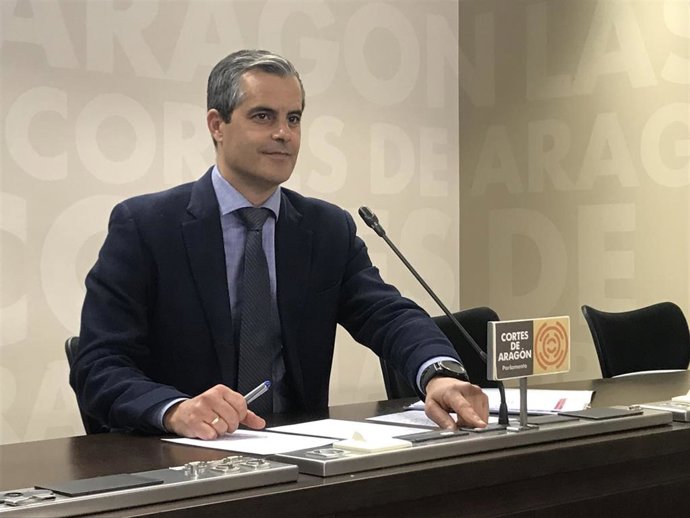 Archivo - El diputado autonómico de Cs, Javier Martínez