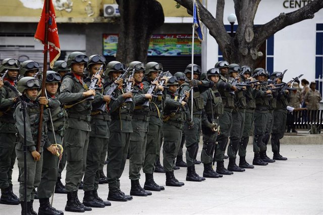 Soldados del Ejército de Venezuela.