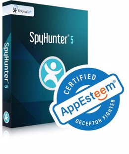 SpyHunter 5 is certified as a &quot;Deceptor Fighter&quot; &amp; &quot;clean&quot; application by the software review organization AppEsteem.