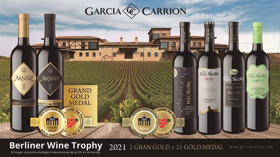 Vinos premiados de García Carrión