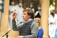 Almeida apunta a Iglesias como el artífice de la crispación en campaña frente a Ayuso, que hace "crítica política"