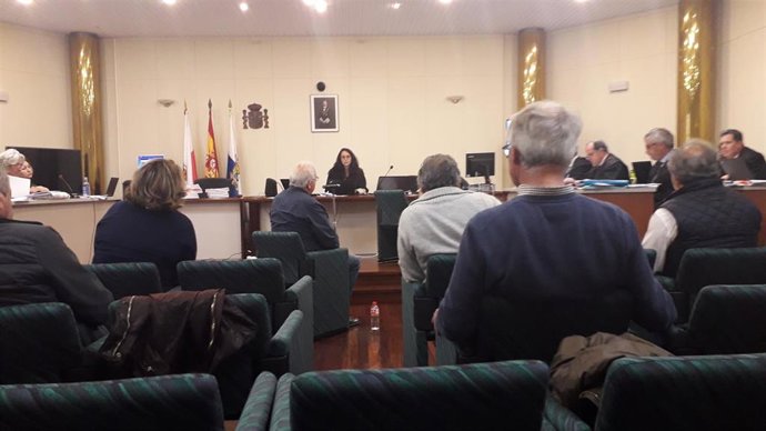 Archivo - El ex alcalde de Castro Fernando Muguruza en el juicio del caso Proconor