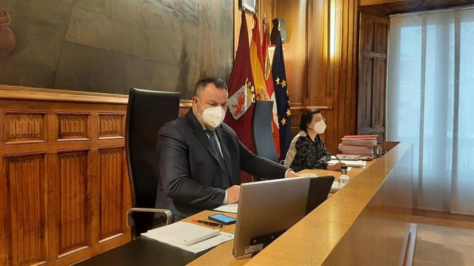 El presidente de la Diputación, Eduardo Morán.