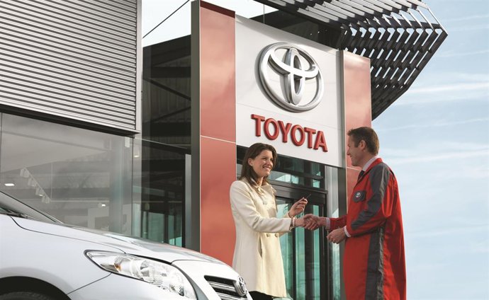 Concesionario de Toyota.