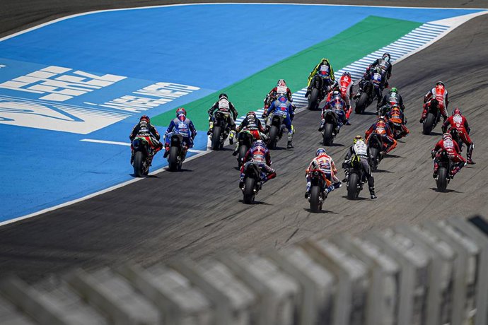 Archivo - Carrera de MotoGP en el Gran Premio de España 2020, en el Circuito de Jerez-Ángel Nieto