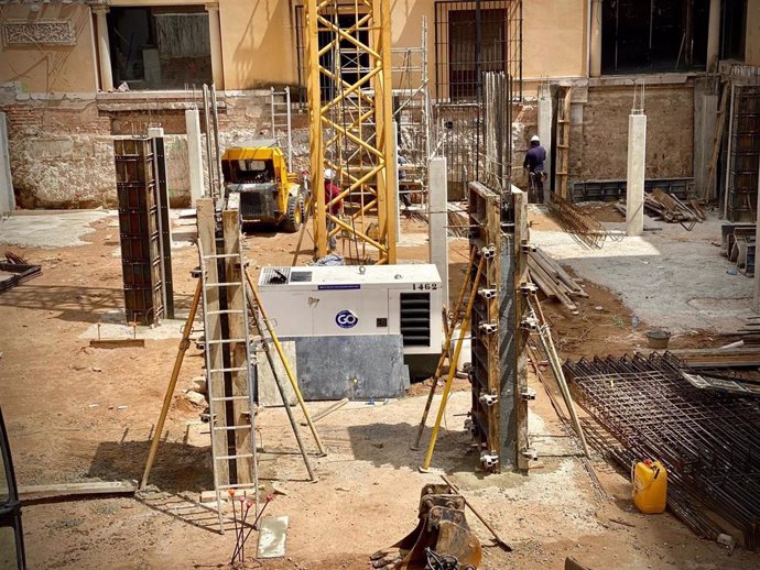 Obras en el casco de Guadalajara