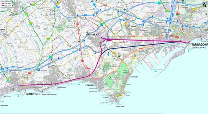 Tarragona pide replantear el trazado entre Vila-seca y la ciudad del proyecto tren-tranvía