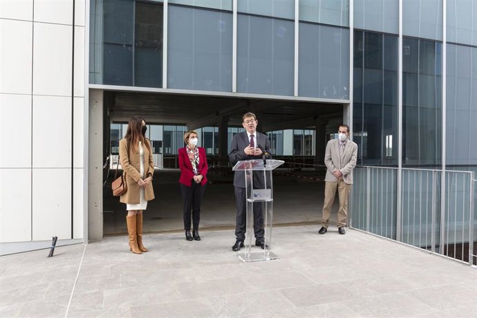 Visita a las obras de la Facultad de Ciencias de la Salud