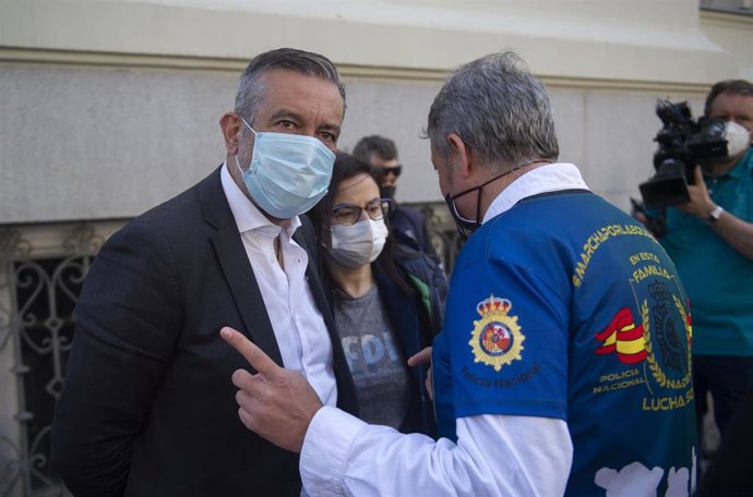 El consejero de Justicia, Interior y Víctimas de la Comunidad de Madrid, Enrique López.