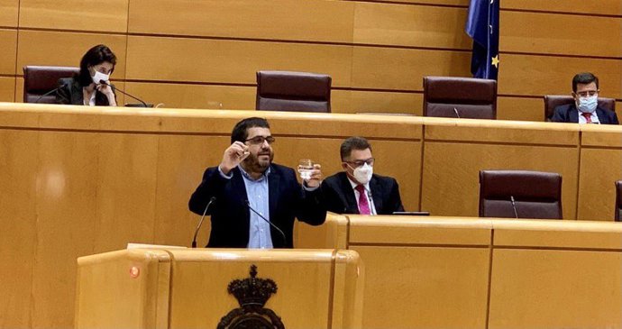 El senador Vicen Vidal, de MÉS per Mallorca.