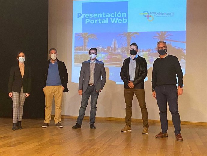 Presentación del portal web 'enbailen.Com', directorio 'on line' promovido por el Ayuntamiento de Bailén (Jaén).