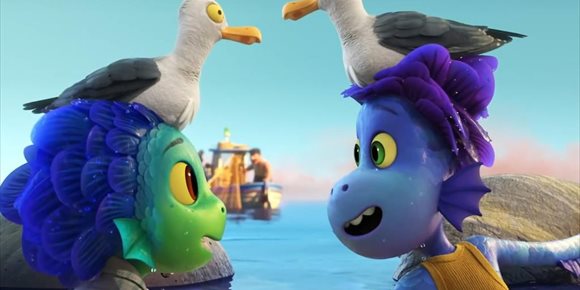 1. Nuevo tráiler de Luca, las criaturas marinas de Pixar conocen la Riviera italiana