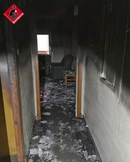 Incendio en vivienda