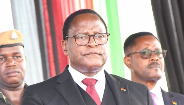 Archivo - El presidente de Malaui, Lazarus Chakwera
