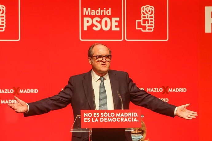 El candidato del PSOE a la Presidencia de la Comunidad de Madrid, Ángel Gabilondo