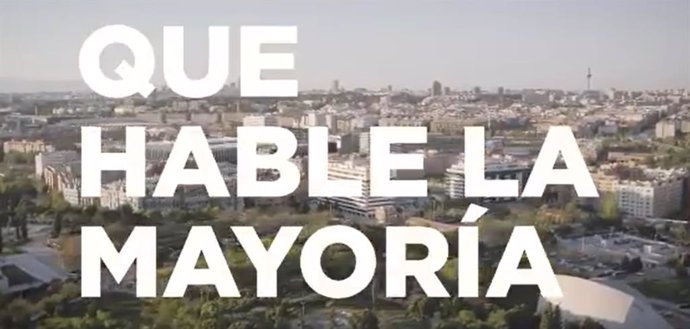Imagen del videoclip de la canción de Ismael Serrano 'Un nuevo futuro' en apoyo a la candidatura de Unidas Podemos a las elecciones de la Comunidad de Madrid.