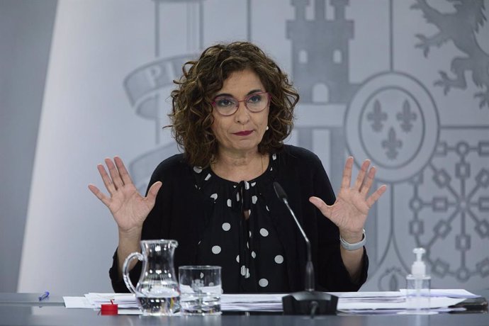 La ministra portavoz y ministra de Hacienda, María Jesús Montero.