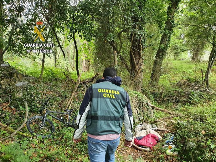 Efectos robados encontrados por la Guardia Civil durante el arresto en Llanes (Asturias) del supuesto autor de varios robos