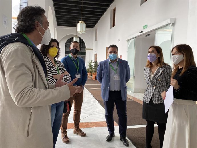 Verónica Pérez, en el Parlamento