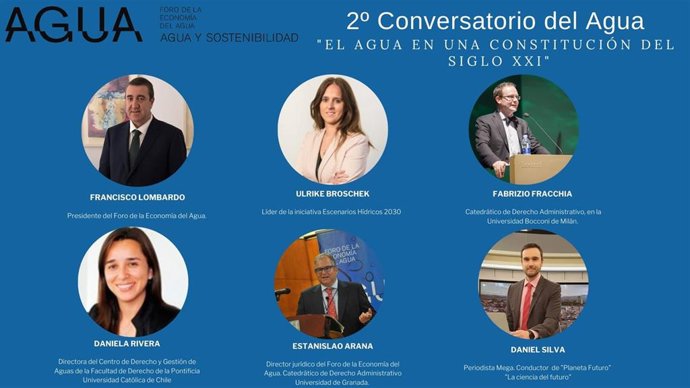 Archivo - Participantes del 2 Conversatorio del Agua