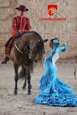 Imagen promocional del espectáculo 'Pasión y Duende del Caballo Andaluz' que se ofrece en las Caballerizas Reales de Córdoba.