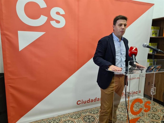 El portavoz de Cs en la Diputación de Jaén, Ildefonso Ruiz.