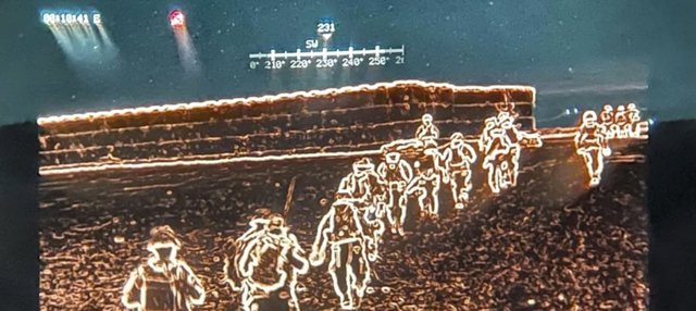 Visión subjetiva con las gafas de visión nocturna ENVG-B 