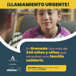 Campaña de Aldaima por el acogimiento familiar