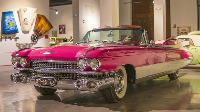 Archivo - Vehículo expuesto en el Museo del Automovilismo y de la Moda de Málaga