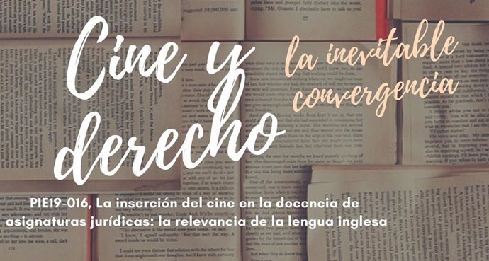 Cartel congreso de cine y derecho del Colegio de Abogados de Málaga