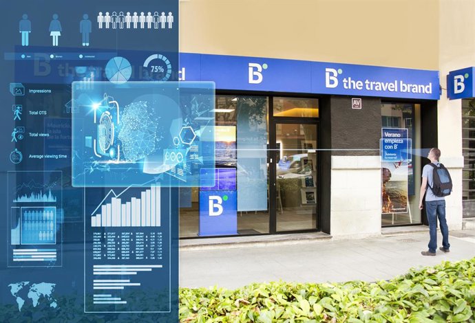 Archivo - B the travel brand, la marca minorista de Ávoris, división de viajes del Grupo B.