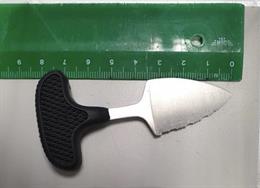 Daga que portaban los menores en Valladolid.