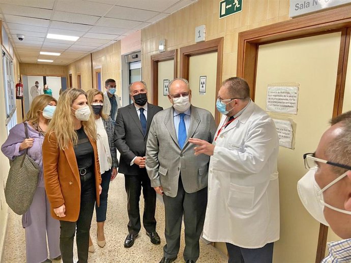 Mestre en el Hospital Punta Europa de Algeciras